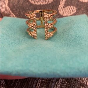 Gold BCBG MaxAzria ring